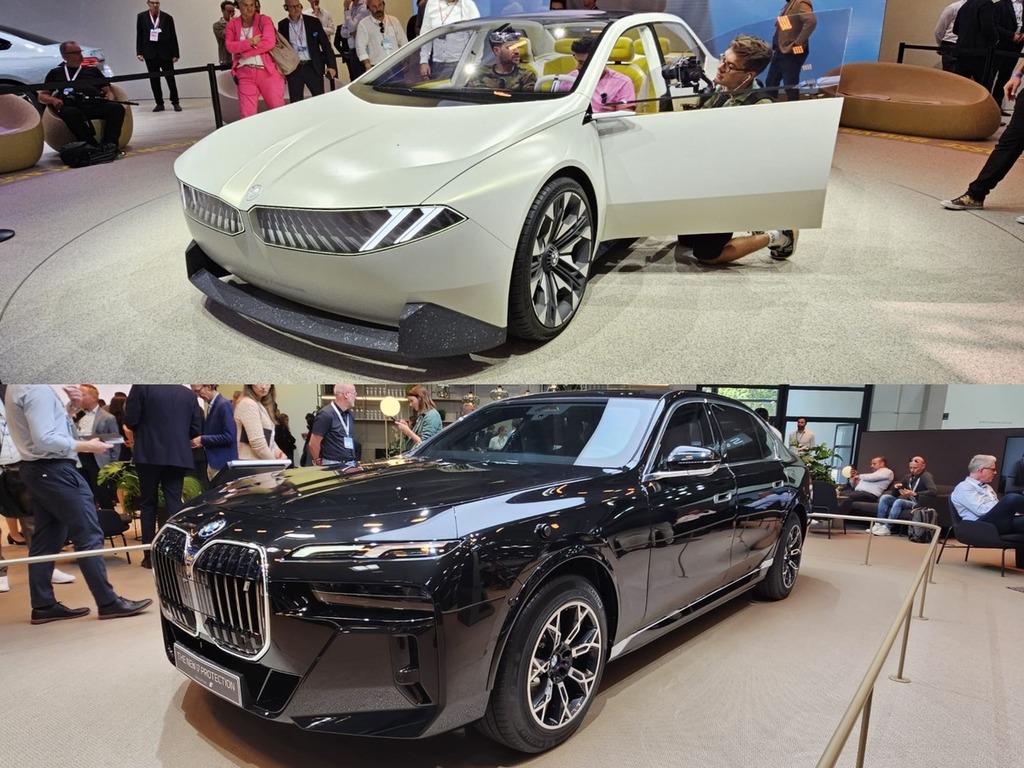 【IAA 2023】BMW Vision Neue Klasse＋i7 Protection  概念車及電動防彈車雙雙搶 Fo