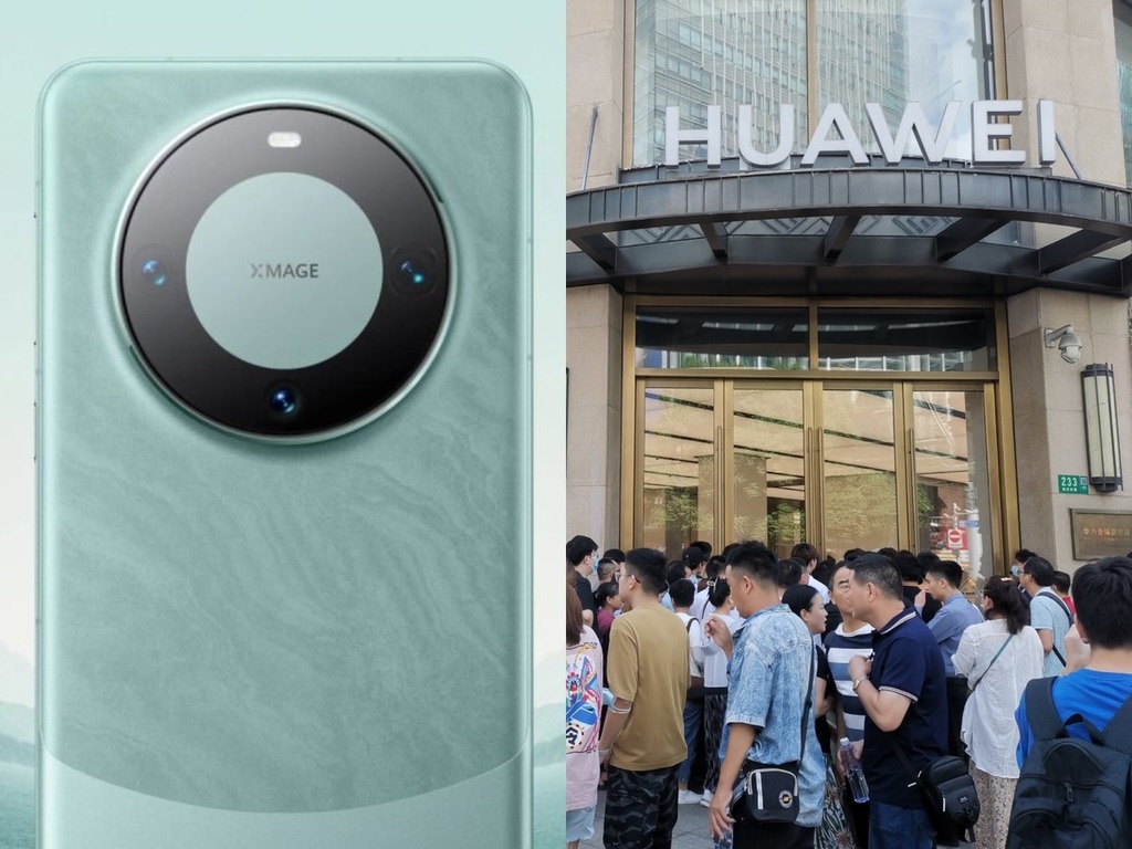 華為 Mate 60 系列上海現搶購熱潮 場面墟冚如當年買 iPhone
