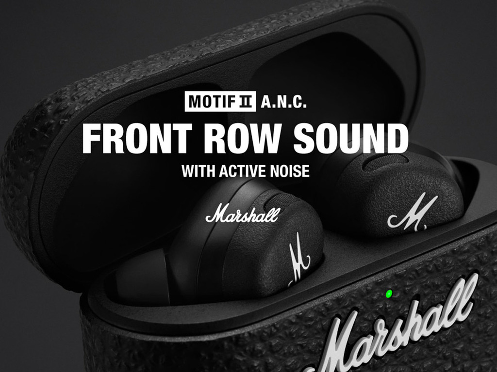 Marshall 推出全新藍芽耳機MOTIF II A.N.C. 配合人工智能技術消除環境