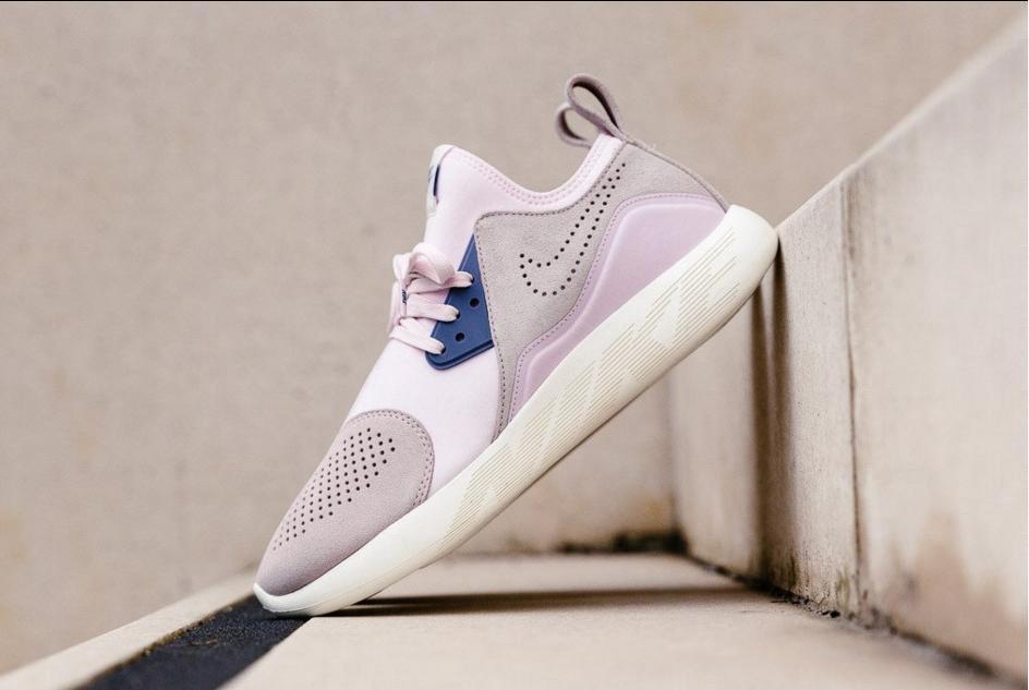 超美拼色！Nike Lunarcharge系列推出珍珠粉x 粉紫色
