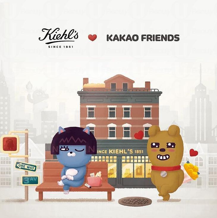 破天荒合作！韓國Kiehl’s與Kakao Friends推出「紐約愛情」系列
