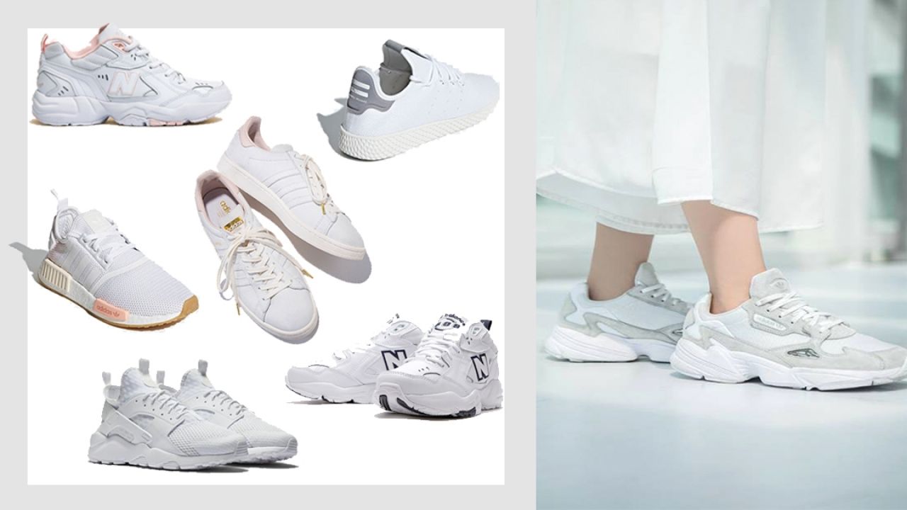 【波鞋】7對女生白色波鞋合集！不敗時尚單品！換上舒適小白鞋！