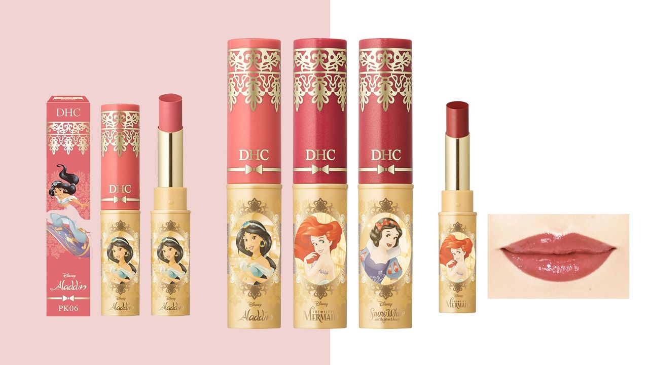 【日本化妝品】香港都買到！DHC潤色護唇膏！3款迪士尼公主包裝