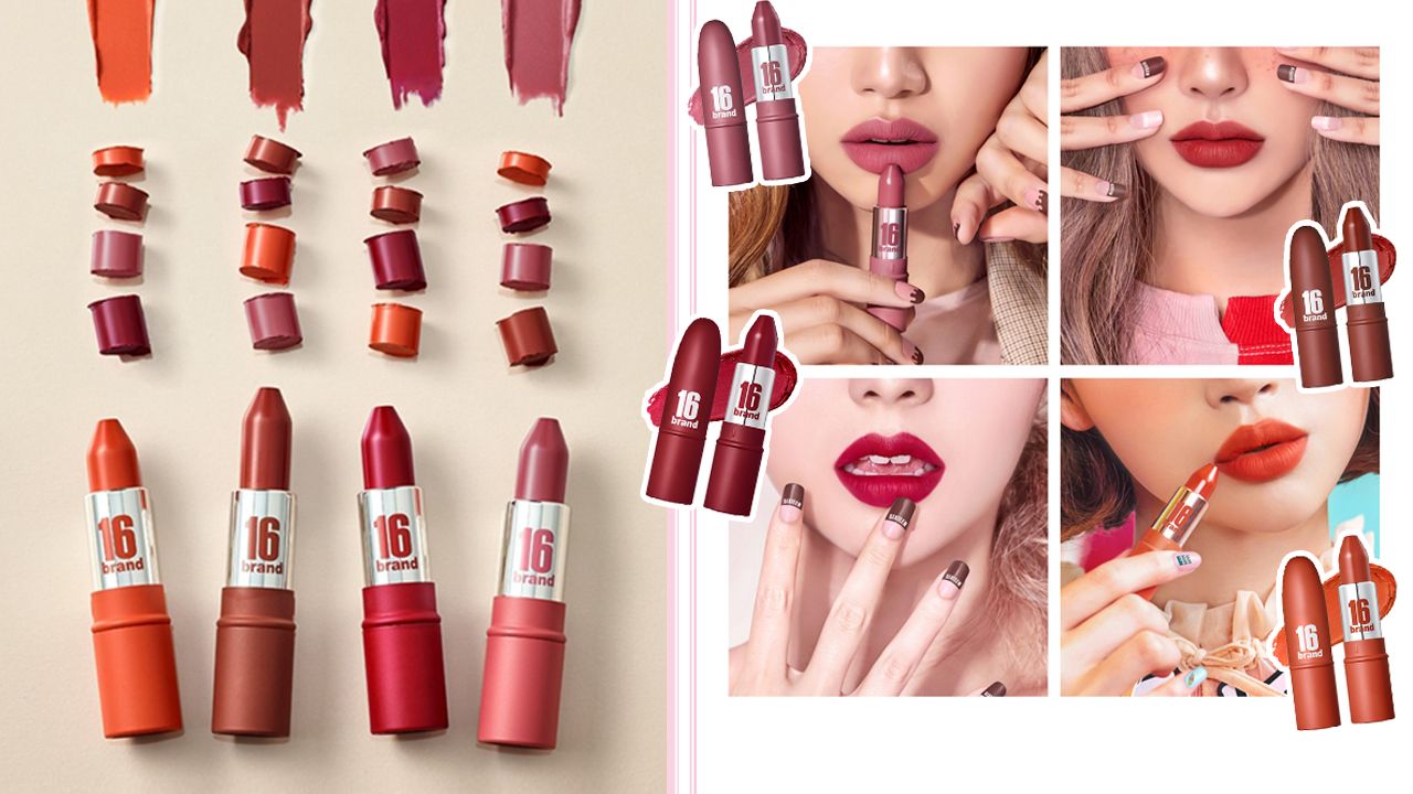 【韓國化妝品】超可愛的仿朱古力包裝！16brand子彈唇膏系列加推4新色！