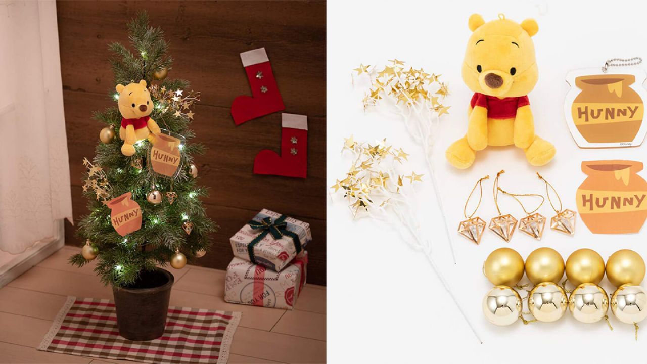 可愛唐老鴨、小熊維尼裝飾！日本BELLE MAISON新推迪士尼角色聖誕樹
