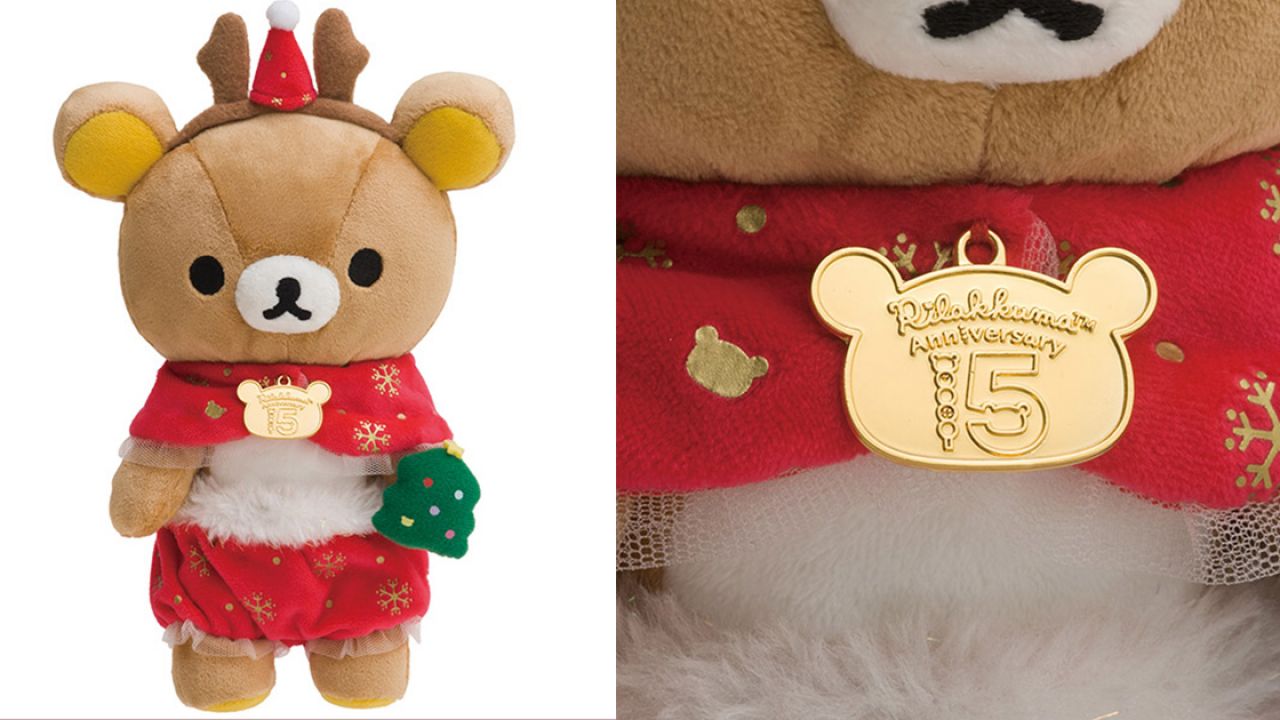 可愛馴鹿、雪人服裝！日本San-x推出鬆弛熊聖誕系列