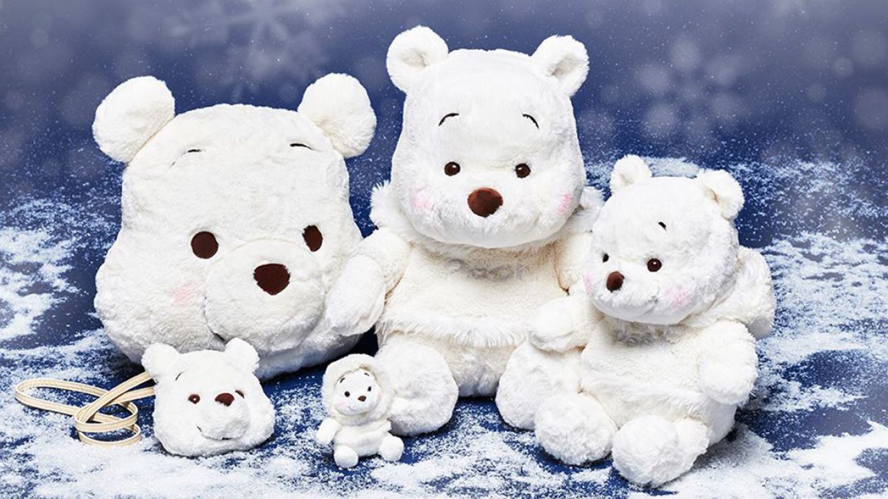  被雪染成白色的小熊維尼！日本迪士尼推出「White Pooh 」系列