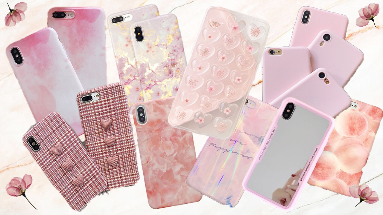 【淘寶】精選15款iPhone粉色系手機殼！雲石紋、幻彩、透明櫻花、鏡面、燈芯絨