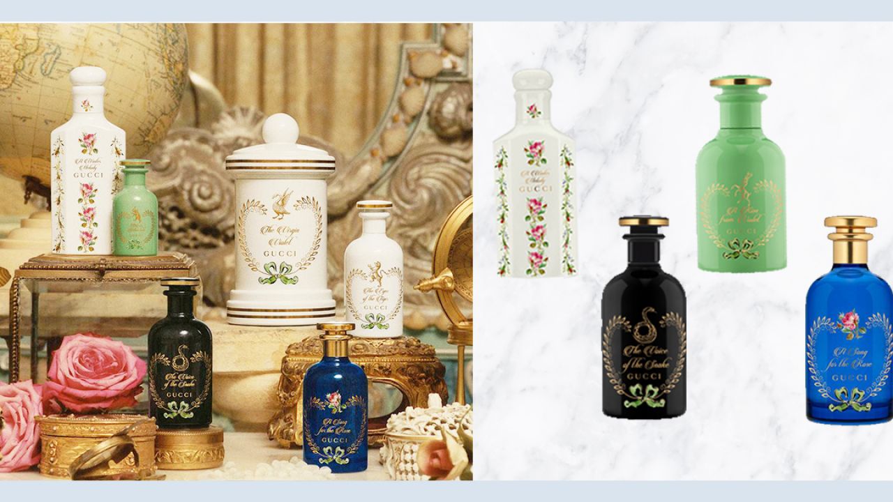 【香水】GUCCI推出首個高級訂製香氛系列！華麗復古風瓶身！超美玫瑰、動物、金字細節！