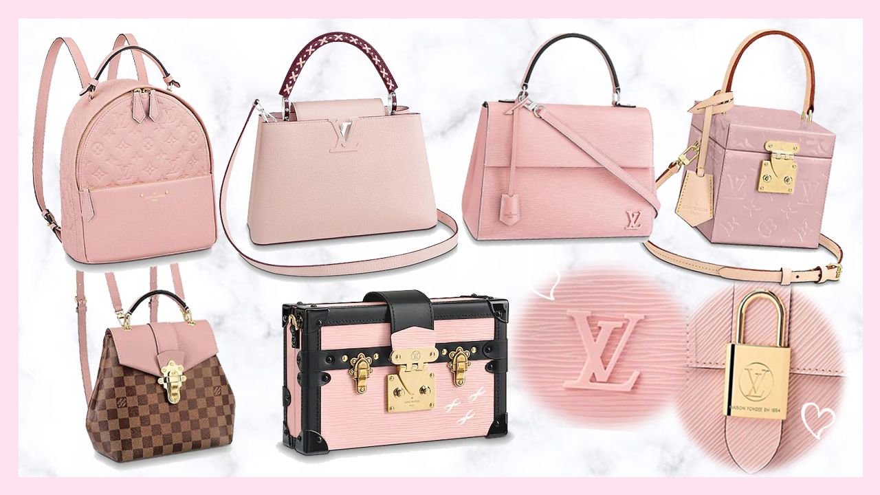 【情人節2019】粉紅就是浪漫的色調！10個LOUIS VUITTON粉紅色系袋款推介！