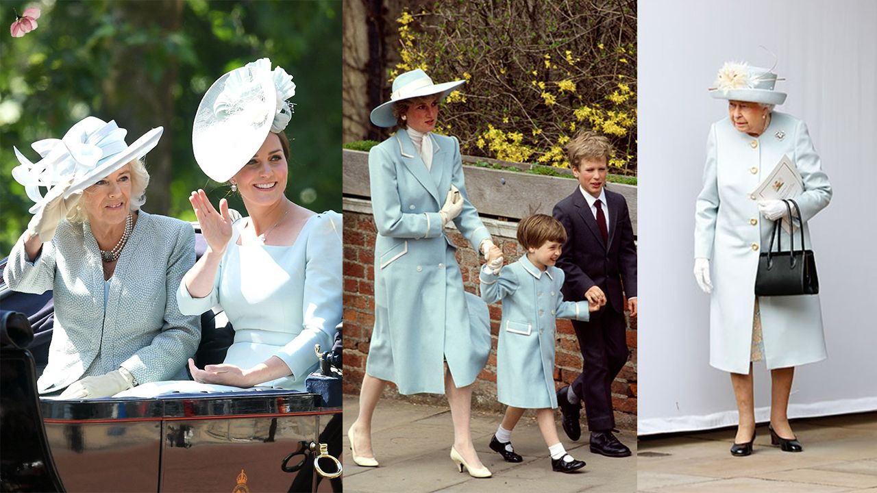 【英國王室】凱特、梅根王妃都喜愛冰藍色！8個英國王室知性冰藍造型公開！