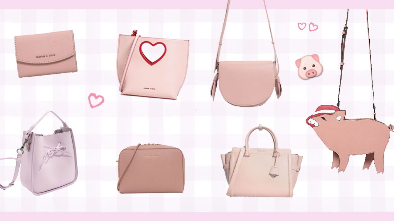 【手袋】CHARLES & KEITH粉色手袋+銀包合集！浪漫春日色調！全部港幣$800以下！