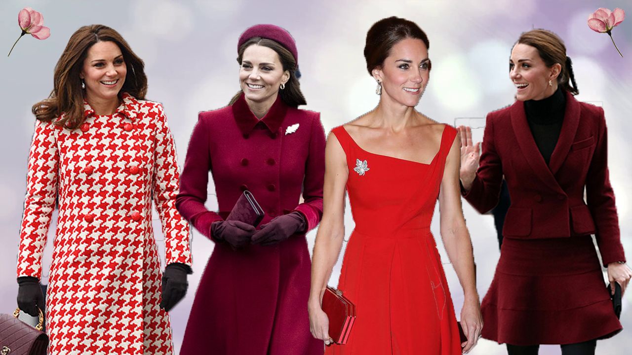 【英國王室】8個凱特王妃紅色系高貴造型回顧！全都是網民大熱話題！