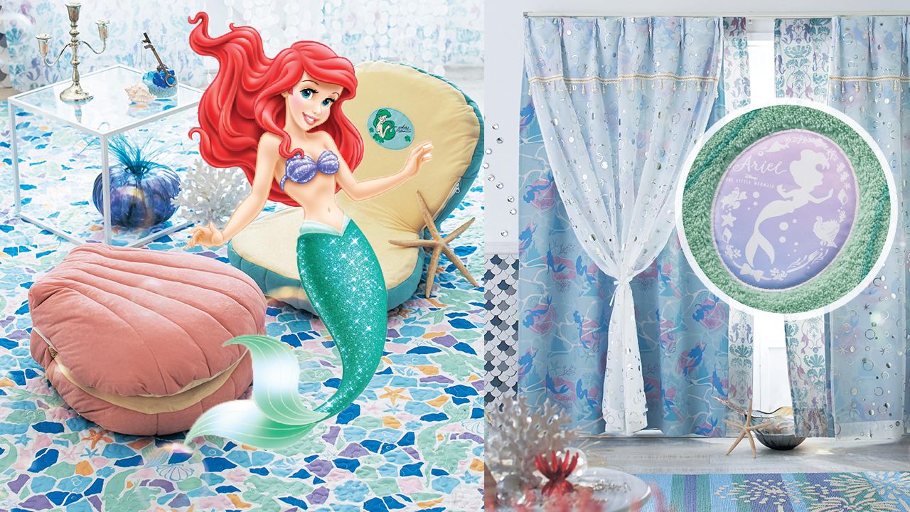迪士尼經典電影《小魚仙》30週年！日本BELLE MAISON推出Ariel海洋主題家品！