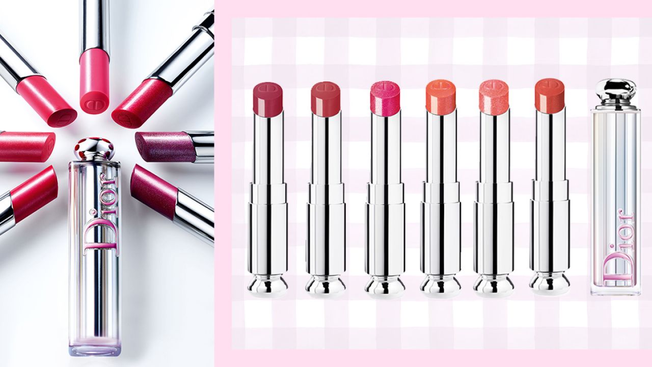 Dior新推24色鏡光誘惑亮彩唇膏！時尚粉色Logo！飽滿潤澤豐唇get！
