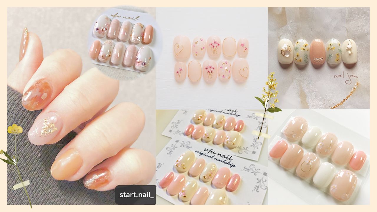 【美甲】為你的指尖注入夏日活力！顯白又特別！超過60款珊瑚粉橘色美甲提案！