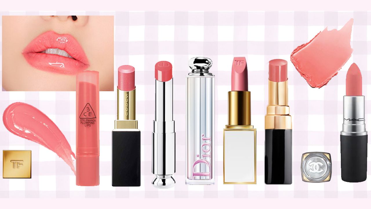 【唇膏】10支「棉花糖粉紅色」唇膏合集！Dior、YSL、SUQQU！甜美戀愛妝容！
