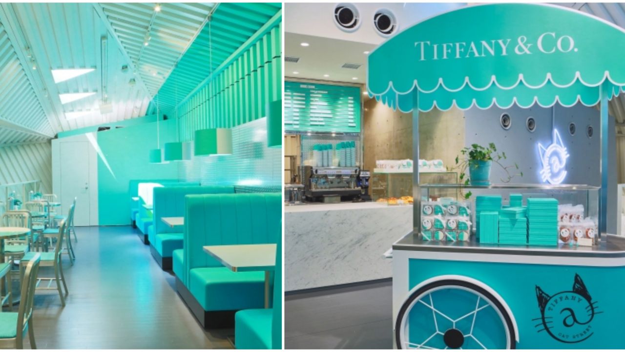 Tiffany概念店+Café進駐原宿！超多打卡位！女生追捧熱點！