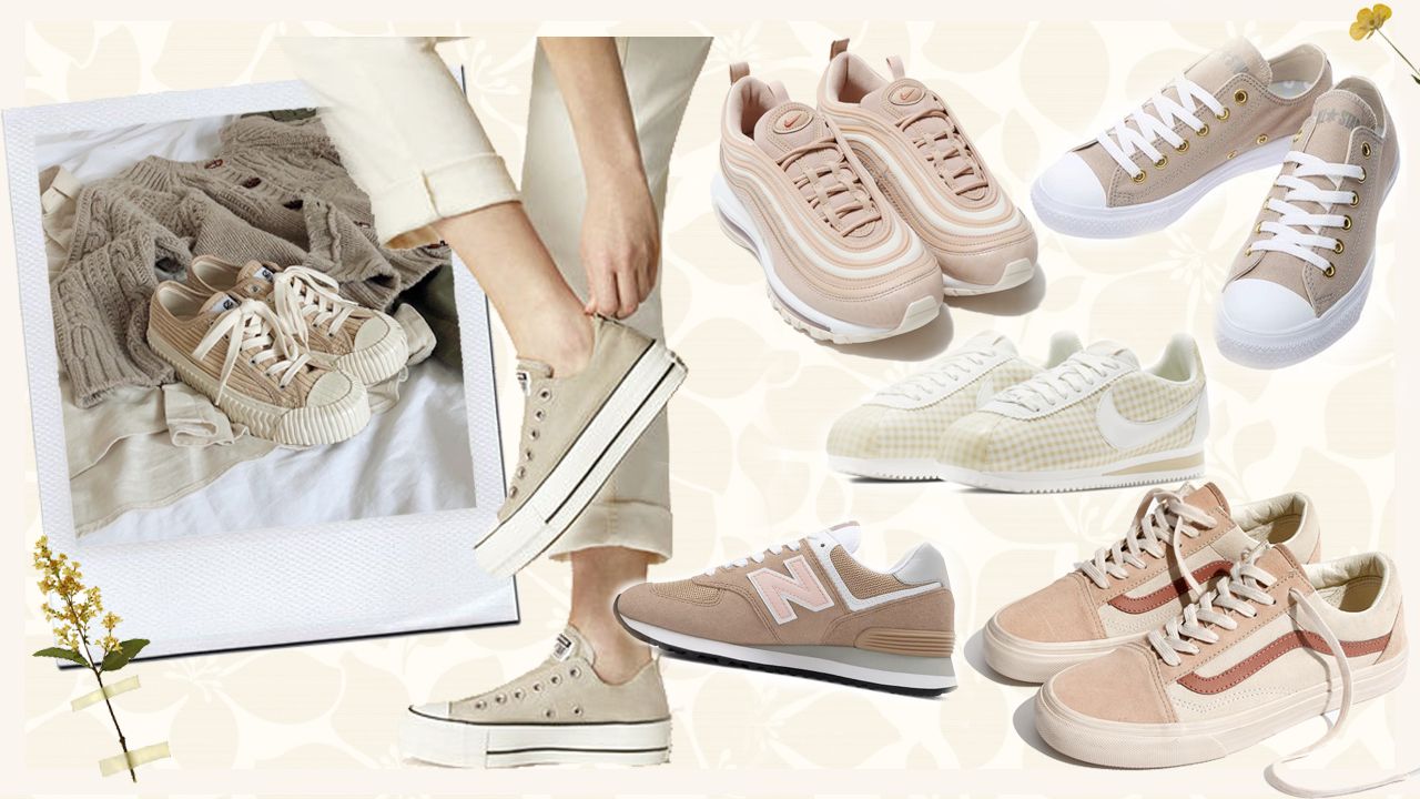 日本時尚女生都在穿！NIKE阿甘鞋、AIR MAX 97！8款人氣蜜糖奶茶色系鞋款推薦！
