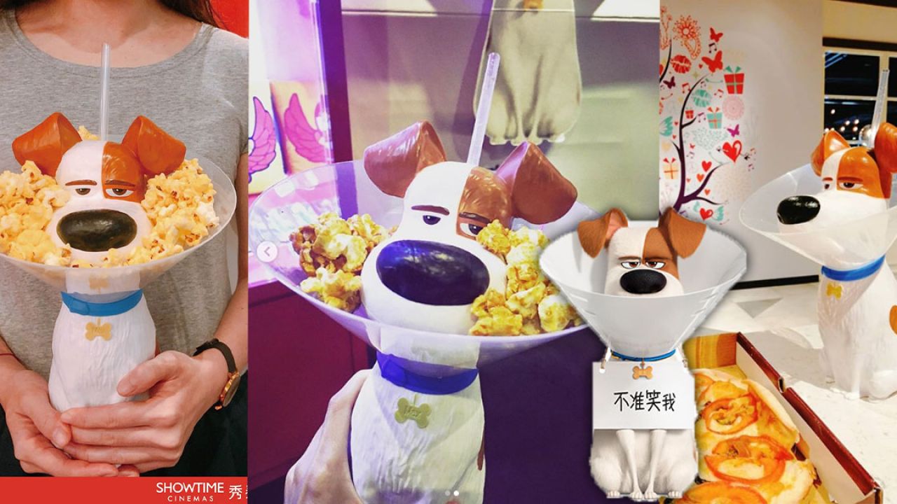  台灣戲院推出《Pet Pet 當家》爆谷杯！MAX厭世造型登場！
