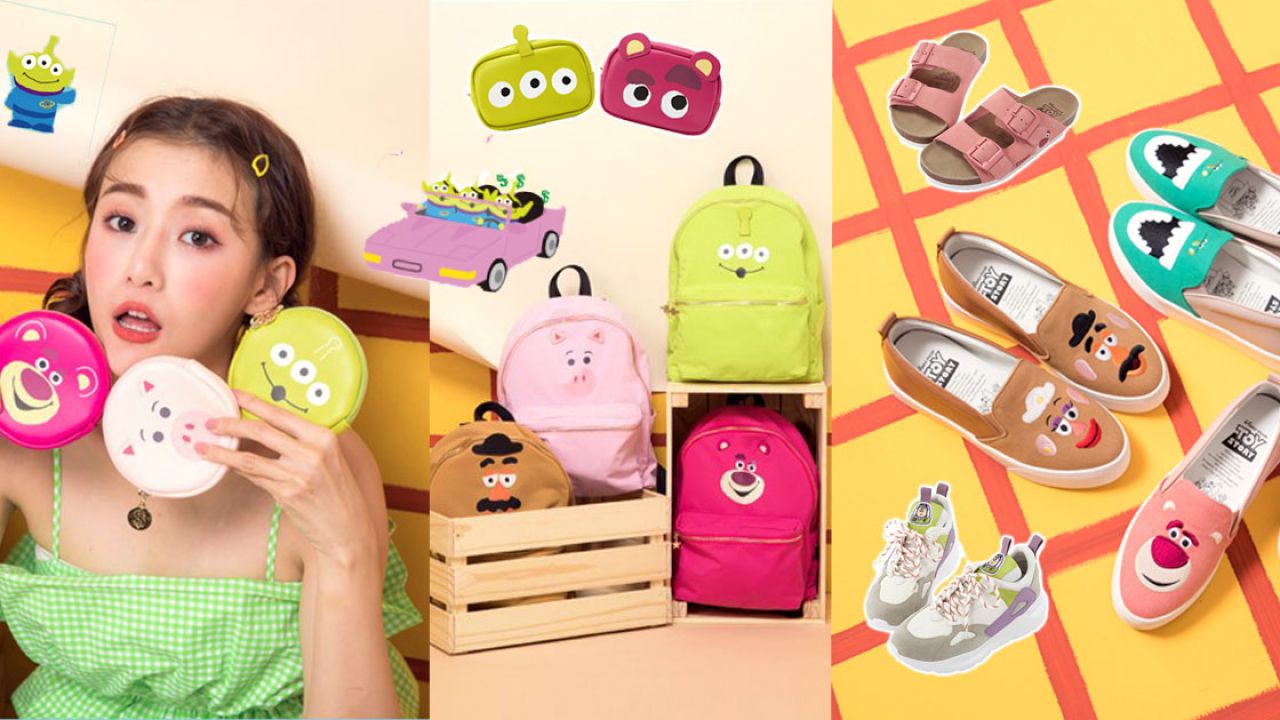 台灣Grace Gift超可愛《Toy Story》系列！ 三眼仔、薯蛋頭、勞蘇出動！不同袋款、鞋履都有！