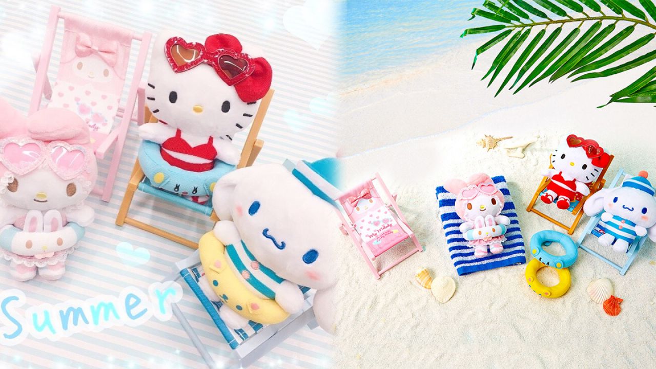 【夏日2019】日本Sanrio新推夏季主題商品！My Melody、玉桂狗換上泳裝！齊齊去海邊嬉水！