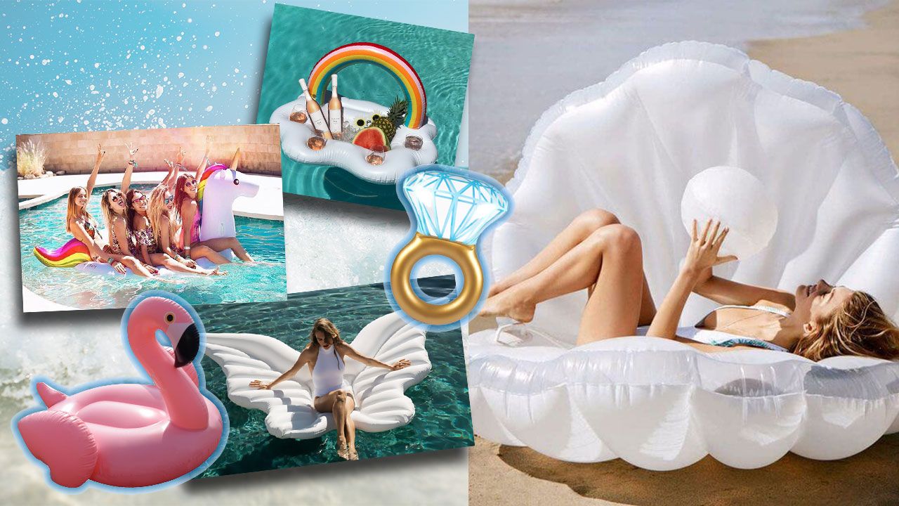 【夏日2019】沙灘、船P必備！超美水上浮床合集！獨角飛馬、彩虹雲朵、人魚珍珠