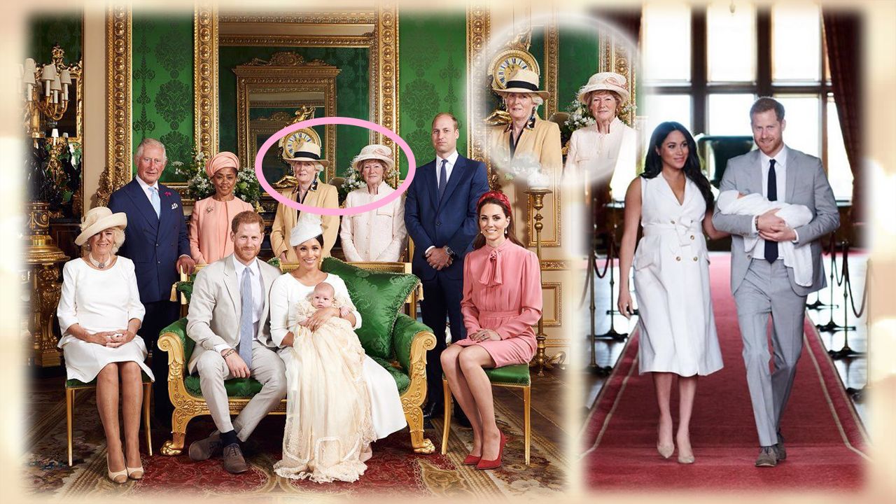 英國王室浸禮照中發現陌生面孔！網民知道兩位身份後大受感動：暖心哈里王子從未忘記她們！
