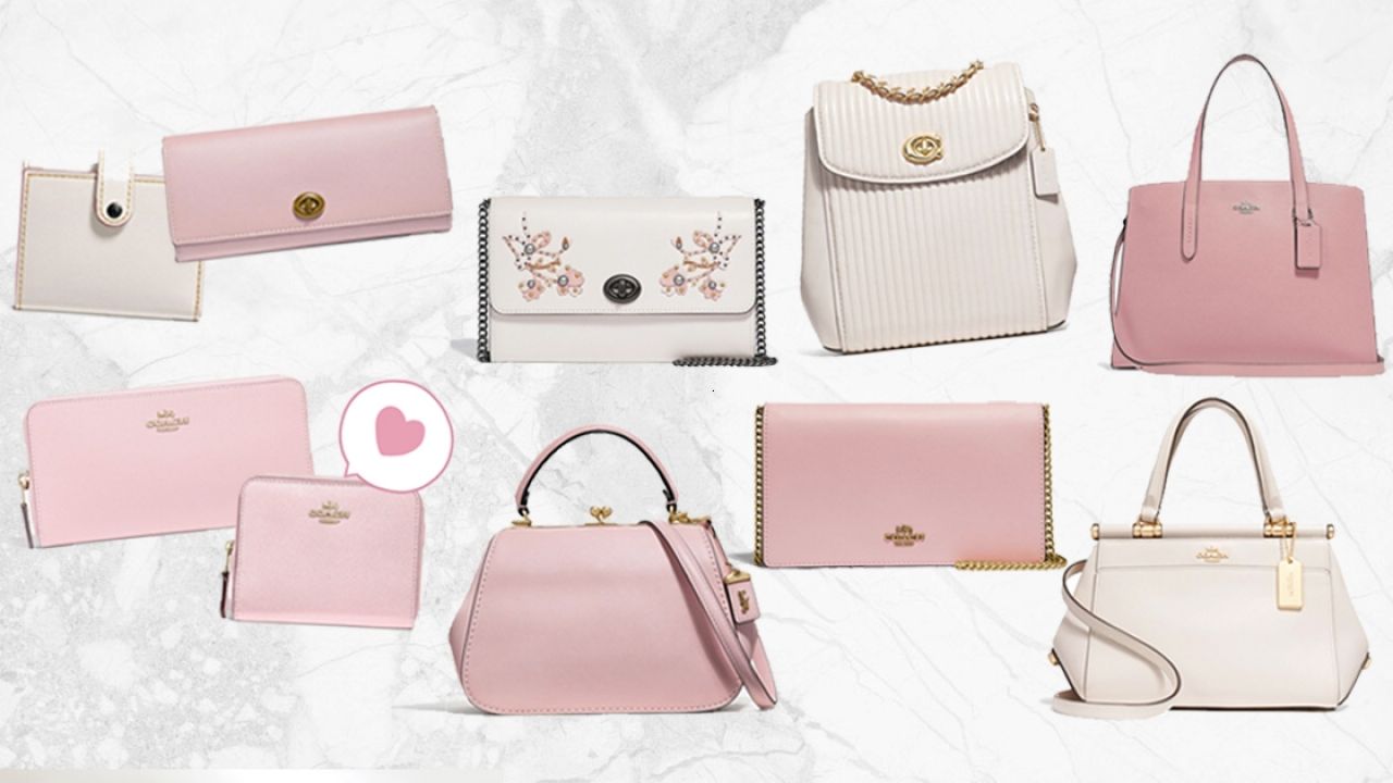 美國COACH官網5折減價！超美淡粉紅、白色！超過25款抵買錢包+手袋一覽！