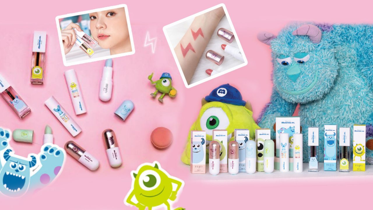 台灣FreshO2聯乘《怪獸公司》推出4款唇部產品！可愛大眼仔、毛毛包裝！