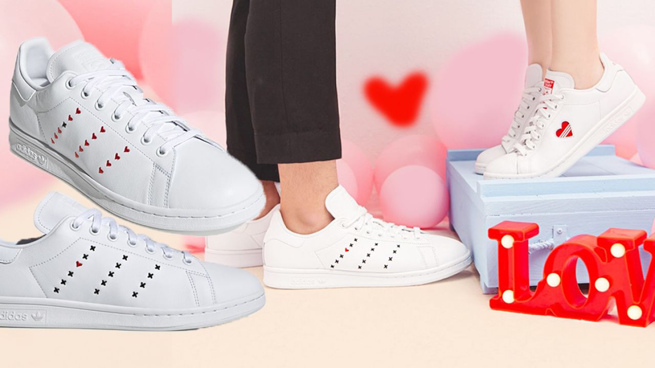 台灣adidas推出斜間心心STAN SMITH！與另一半低調放閃！附5款大熱小白鞋！