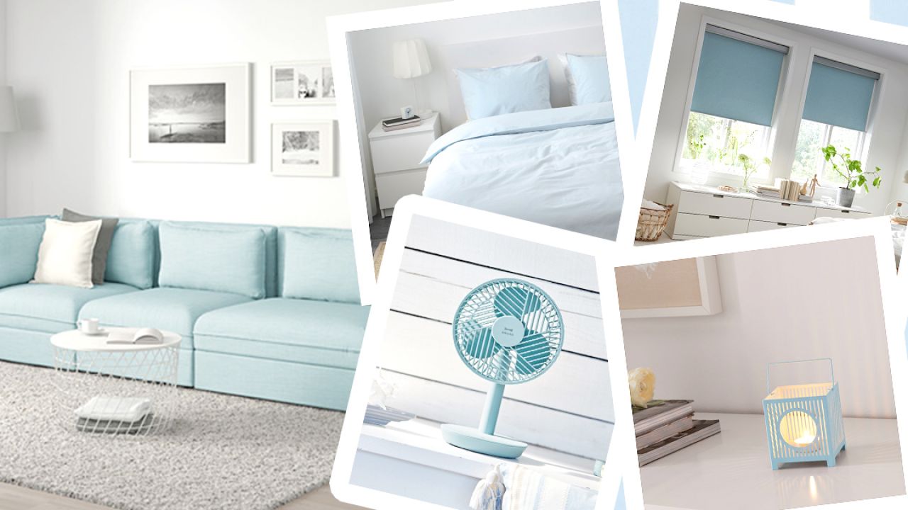 【雜貨/傢俱/電器】20款粉藍色家品合集！IKEA、BRUNO！為家裡增添清新色彩！