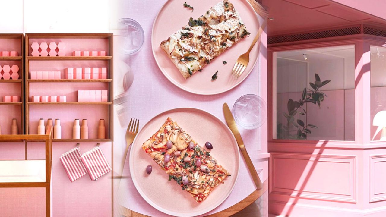 【閨蜜好去處】獲評為倫敦最美餐廳！英國夢幻粉紅色PIZZA店！和閨蜜一起來打卡！