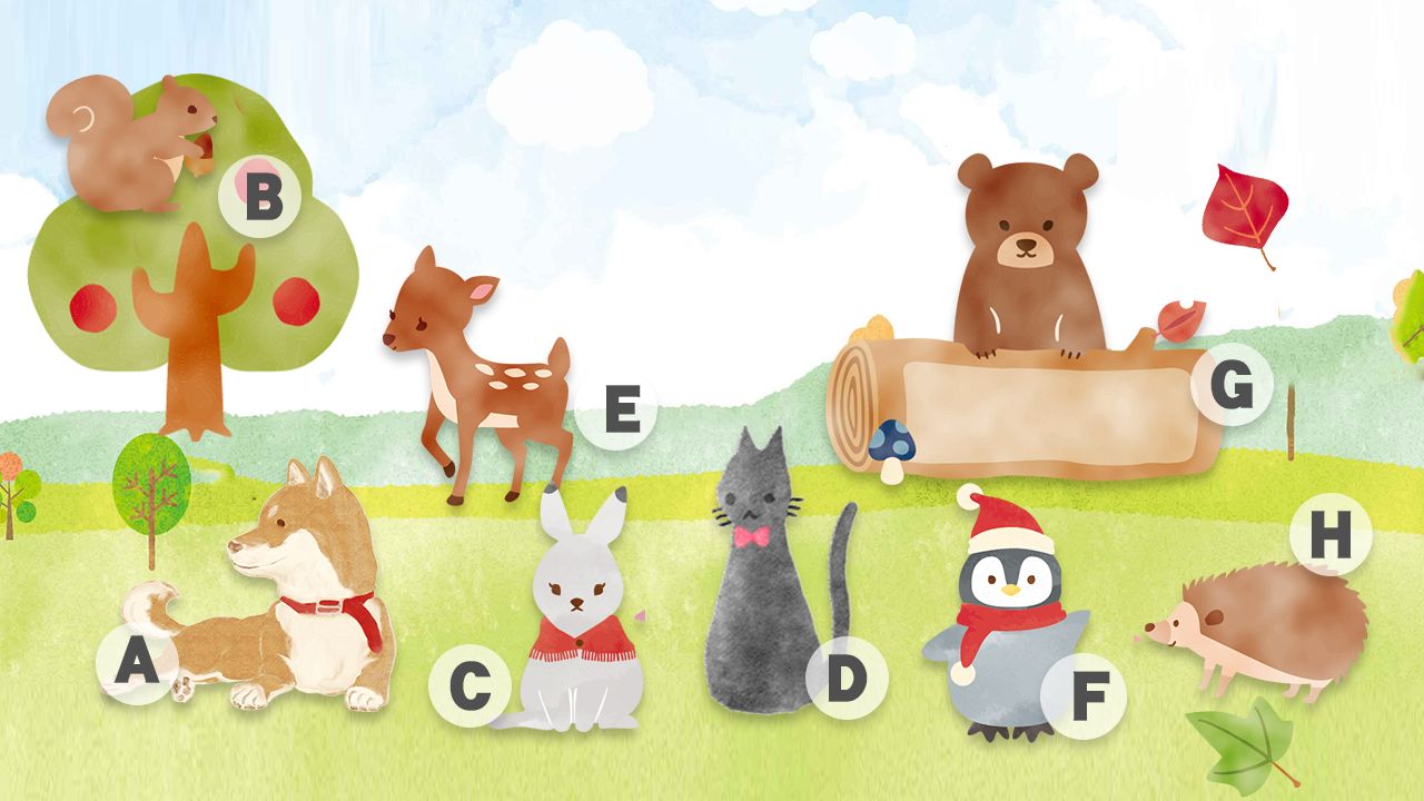 【超準心理測驗】選出3款喜歡的小動物，測你的外在性格＋真實內在性格！刺蝟/小狗/松鼠型？