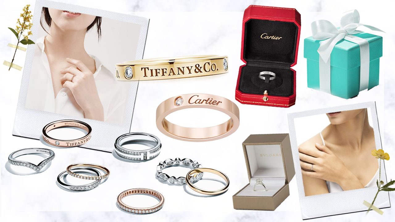 Tiffany & Co.、Cartier、BVLGARI！全部港元1.5萬以下！5大高級珠寶品牌入門級婚戒推介！