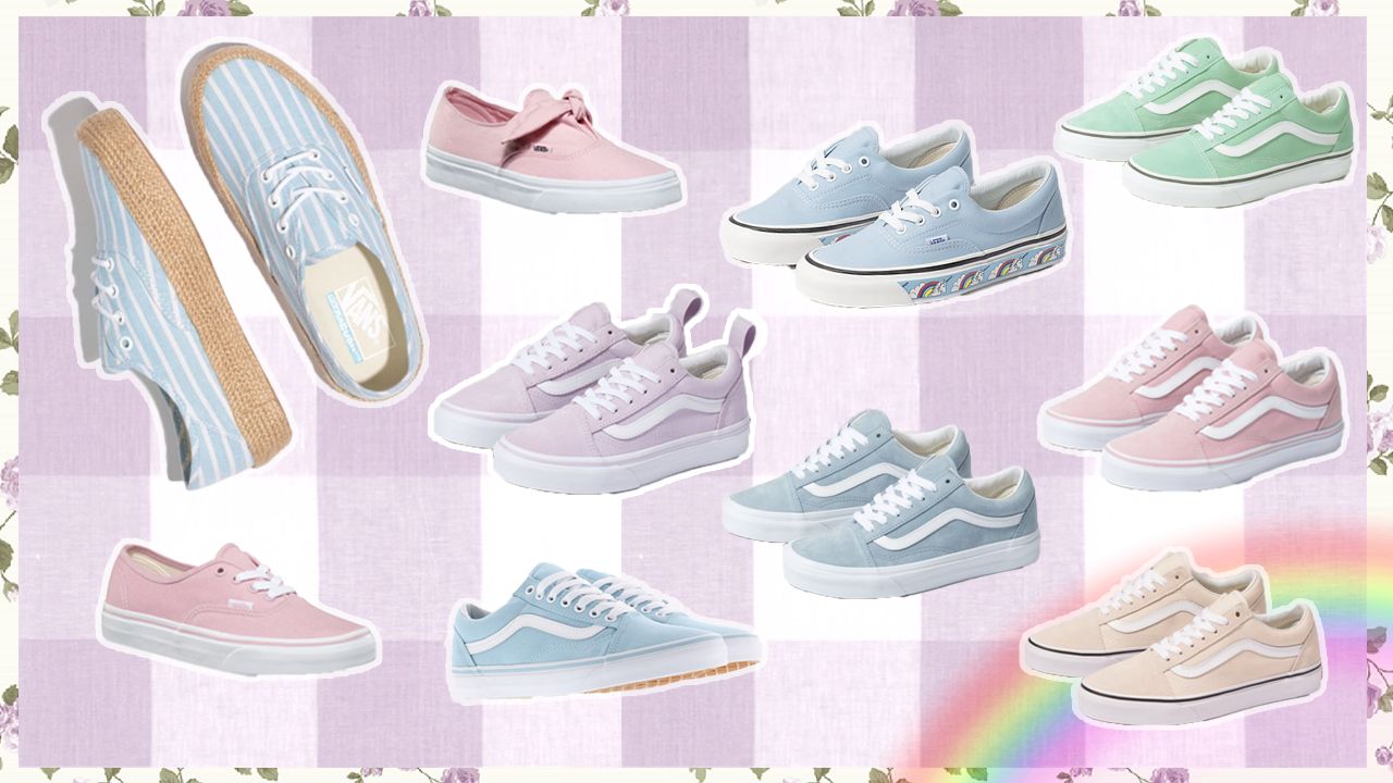 【波鞋2019】穿上馬卡龍的顏色！10對清新粉色Vans合集！甜美易襯、彩虹獨角獸圖案！