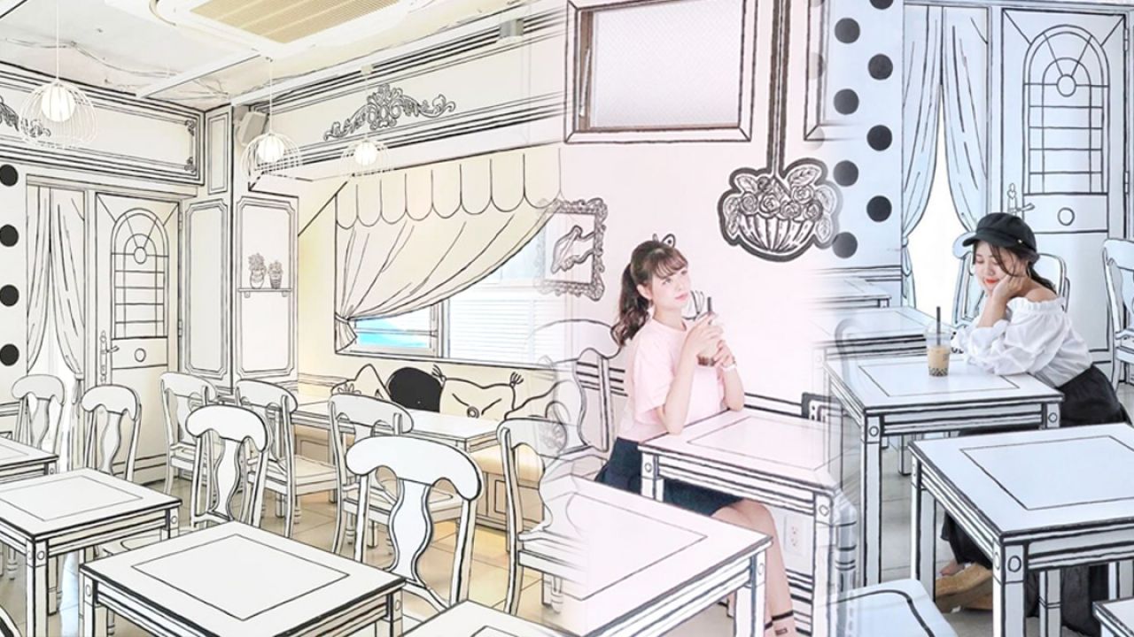 【閨蜜打卡點】東京漫畫風「2D Cafe」！日本女生SNS人氣話題！和閨蜜走進少女漫畫世界吧！