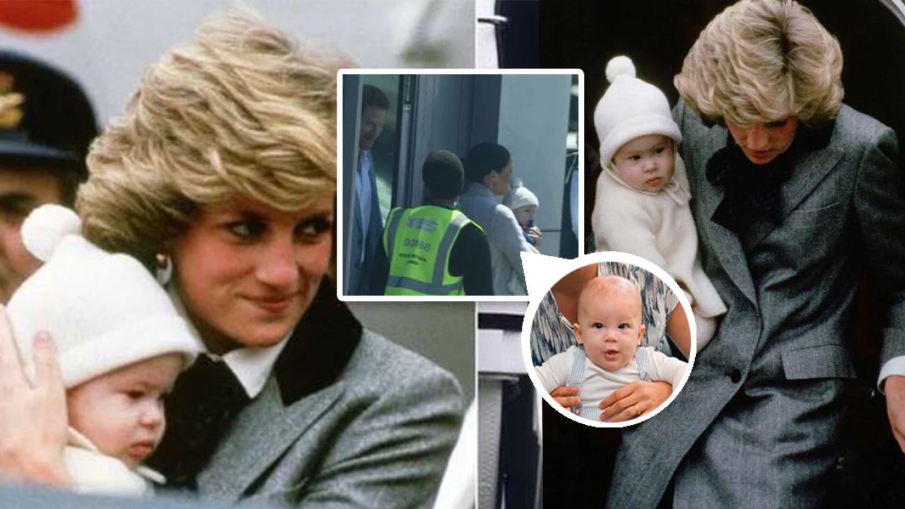 【英國王室】Baby Archie首次外訪 戴上與哈里王子兒時同款冷帽！內附父子童年照！二人超似樣！