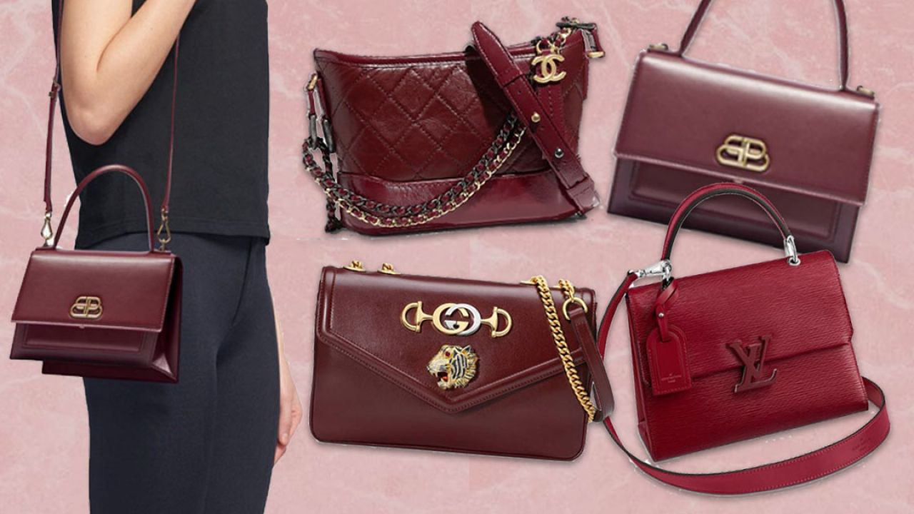 秋天「楓葉紅色」手袋推薦！Gucci、Louis Vuitton、LOEWE！高貴成熟魅力！