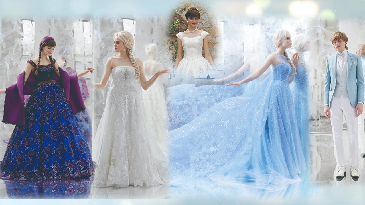 日本Kuraudia新推《魔雪奇緣》Elsa、Anna婚紗！化身迪士尼公主出嫁！夢幻童話式婚禮！