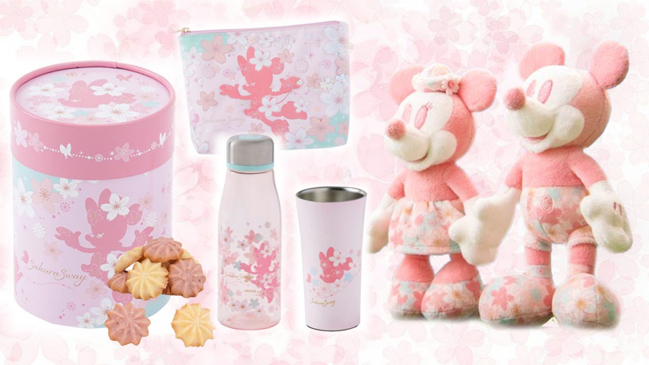 【東京迪士尼2020】日本限定櫻花米奇米妮系列！淡粉紅主調+櫻花圖案！1月底開售！