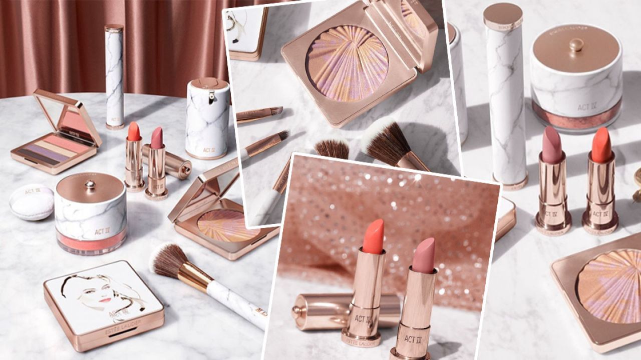【2020新品】Estée Lauder推出限量版「大理石美妝系列」！夢幻大理石唇膏、流沙壓紋光影盤！