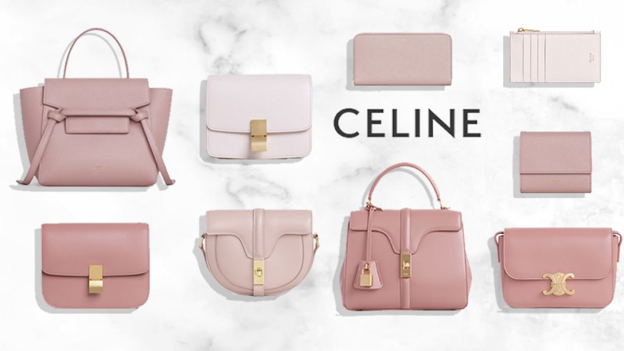 【情人節2020】CELINE超美復古粉紅手袋＋銀包！16款禮物提案！預算$3000元以上！