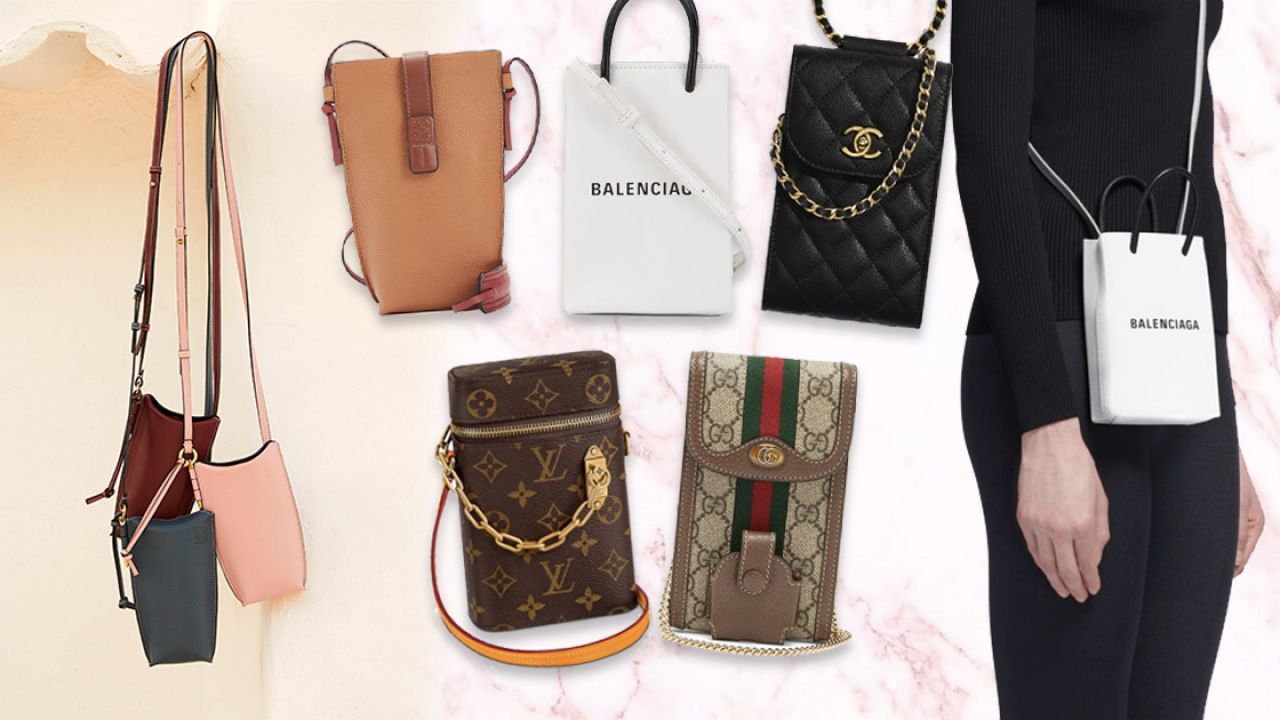 【名牌手袋】精選7款名牌「手機袋」推介！Louis Vuitton、CHANEL、CÉLINE！小資女名牌入門之選！