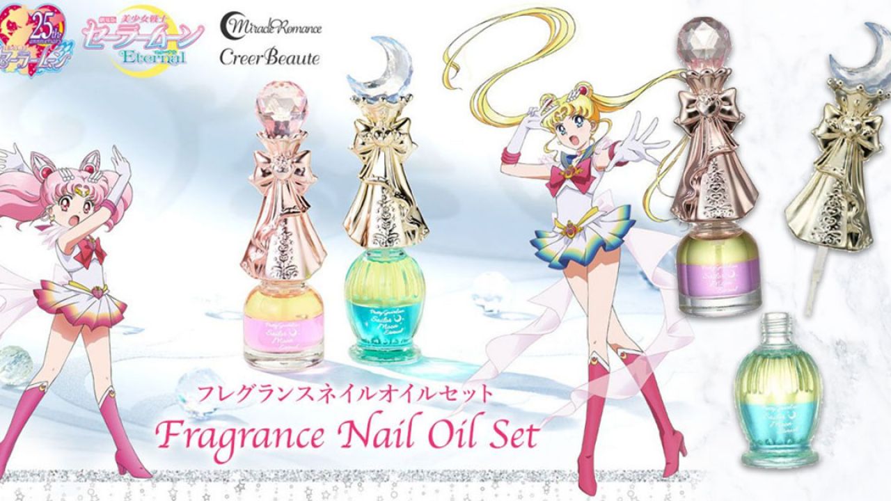 日本新推美少女戰士香水護甲油！夢幻水晶系設計！甜美檸檬、蜜桃香氣！