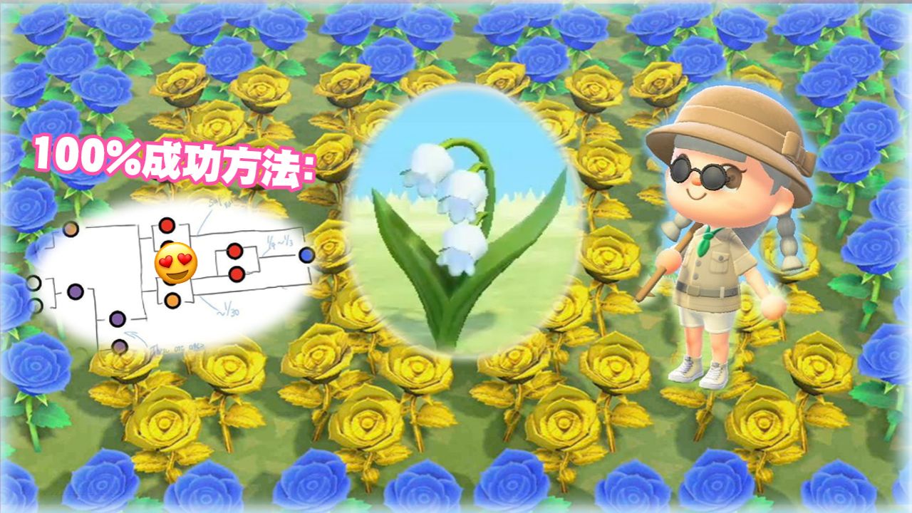 《動物森友會》種花攻略整合！特殊花色培育方法！打造超美藍玫瑰、金玫瑰、鈴蘭花園！