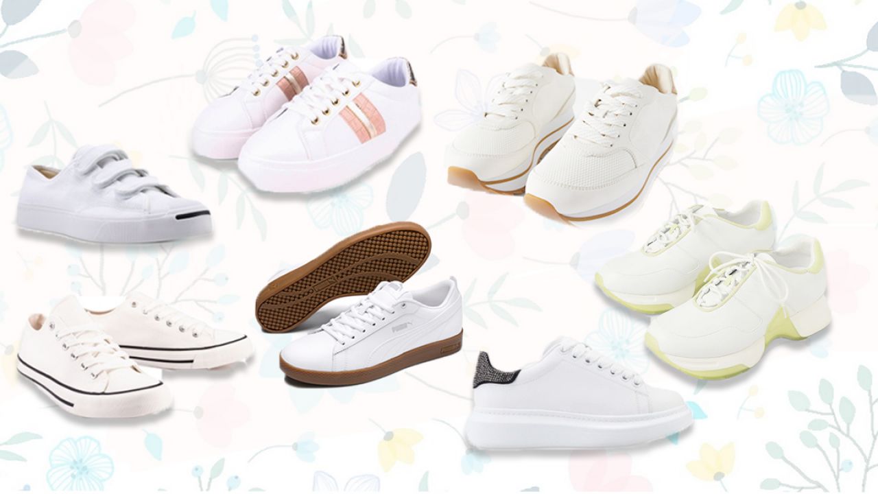 【波鞋2020】15款平價「小白鞋」推介！女生夏日穿搭必備，百搭易襯！全部$500有找！