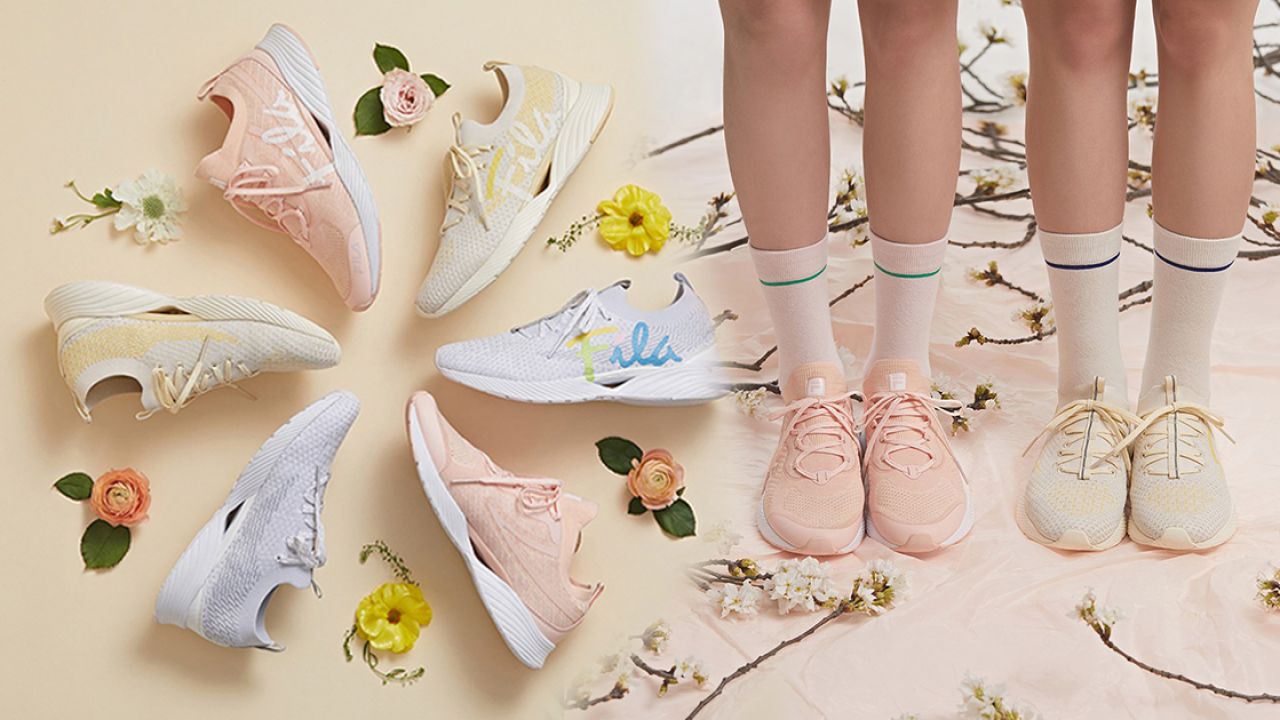 【FILA RGB】韓國FILA推出「糖果色」波鞋！棉花糖粉、夏日檸檬黃！柔和夢幻色調超甜美！