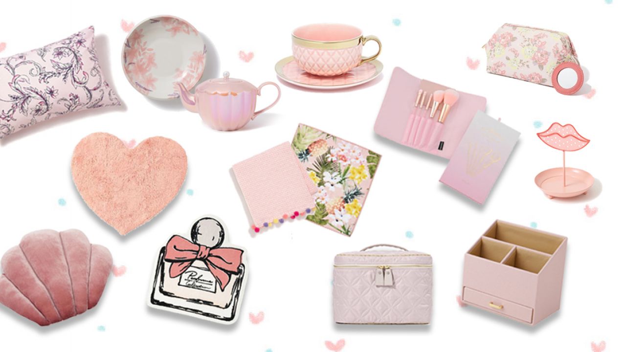 Francfranc「棉花糖粉色」家居小物合集！飾物收納/攬枕！色調溫柔甜美！