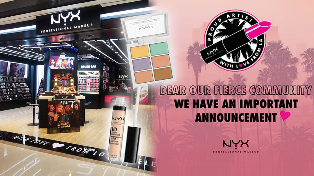 NYX PROFESSIONAL MAKEUP宣布重整業務！香港所有門市將逐步結業